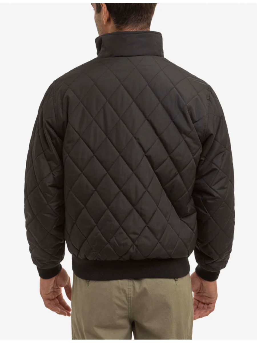 Куртка U.S. Polo Assn Diamond Quilted Fleece, черный-2