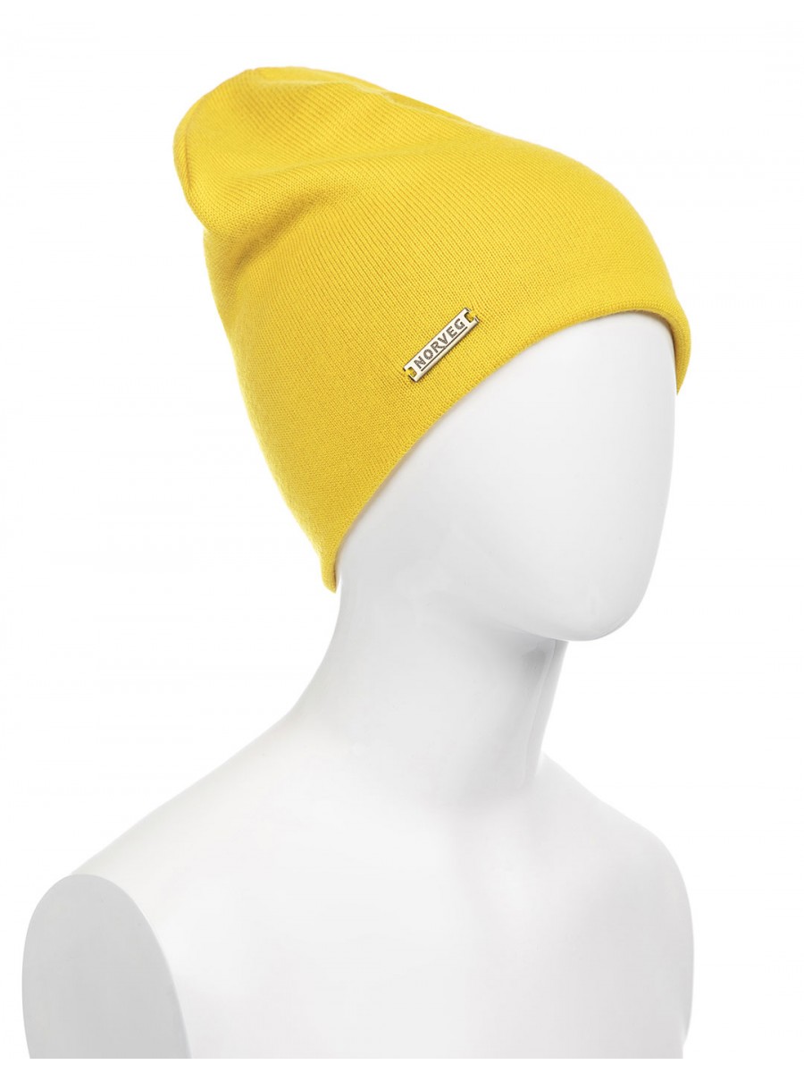 Шапка NORVEG Merino Yellow Hat-1